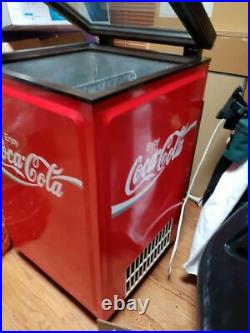 Coca Cola Refrigerator Cooler Soda Vintage