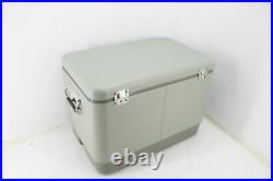 Coleman 3000006559 Reunion 54 Quart Steel Belted Cooler Ice Chest Olive Drab