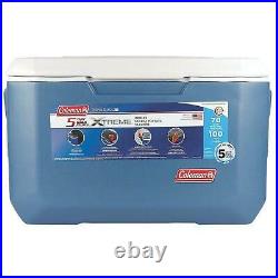 Coleman 70 Qt Extreme Marine Cooler Thick Insulation 100 Can Outdoor Ice Chest