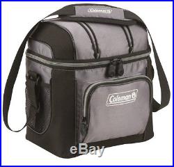 Coleman 9-Can Soft Cooler With Hard Liner, Insulated Picnic Bag, Free Shipping