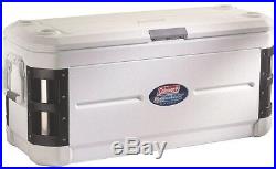 Coleman Chest Cooler 200 Qt. 2-Storage Dividers Antimicrobial Liner UV Treated