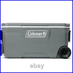 Coleman Ice Cooler with Wheels Coleman 316 Series KEEPS DRINKS COLD FOR 5 DAYS