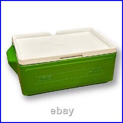 Coleman PARTY STACKER 6225 Green COOLER Holds 24-Cans or 9x13 Pan