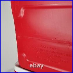 Coleman Party Stacker Red Chest Coolers Coca-Cola Promo Models 9223 & 6225