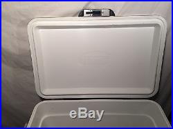 Coleman Stainless Steel Cooler Model 6150-6155 Camping Outdoor Ice Chest 54Qt