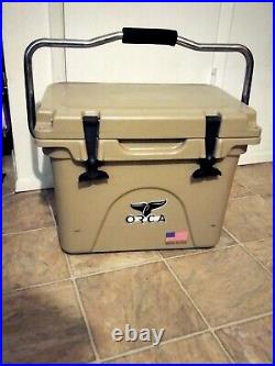 Cooler 20 Quart Tan Insulated, Part ORCT020, by Orca