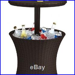 Cooler Bar Ice Chest Outdoor Patio Party Cold Chill Holiday Beer Booze