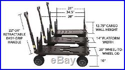 Cooler Cart Ice Chest Box Carrier Portable Rolling Utility Carts and Wagons w