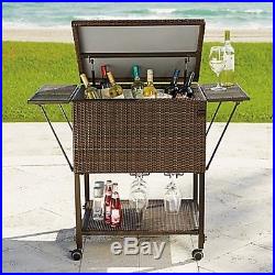 Cooler Cart Insulated Beer Ice Holder Party Outdoor Summer Entertain Guests NEW