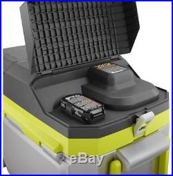 Cooler Cooling 50 Qt Ryobi Wheels Battery Charger Air Chest