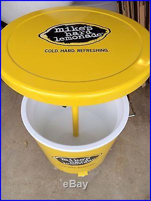Cooler Portable Table Mike's Hard Lemonade Cooler Ice Chest Bar Stand Beer Drink