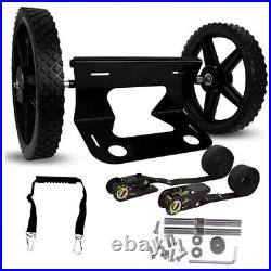 Cooler Wheels Kit, Universal Cooler Cart Kit for Heavy-Duty Coolers, Including