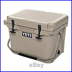 Cooler Yeti 20 Qt Hard Sided Coolers Roadie Tan YR20 Fishing Camping Hunting New