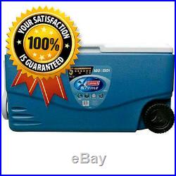 Coolers With Wheels Portable Ice Chest Picnic Backyard Party Coleman 100 Qt NEW