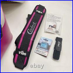 Coolest 18-Can Cooler VIBE Soft Sided Cooler Fuchsia Pink Waterproof Rare