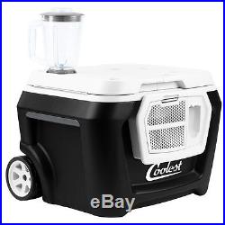 Coolest Cooler BLK60 20-Volt 55-Quart All-In-One Rechargeable Ice Chest, Black