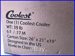 Coolest Cooler BLUE Brand New. Factory Sealed + Original Shipping Box