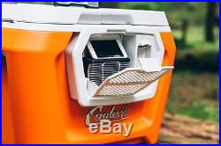 Coolest Cooler, Orange, BRAND NEW In factory Box FREE SHIPPING
