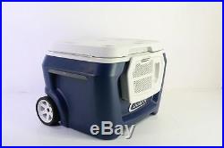 Coolest Cooler in Blue Moon, Holds 55 Quarts, with Blender and Bluetooth Speaker