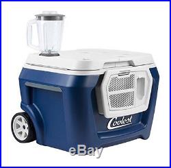 Coolest Cooler in Blue Moon ice chest cold portable picnic tailgate beer soda