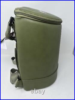 Corkcicle EOLA Insulated Bucket Cooler Backpack Bag Olive Green 14x11 New