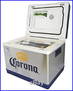 Corona Cruiser 24 Bottle AC/DC Electric Cooler with Bottle Opener and Holders