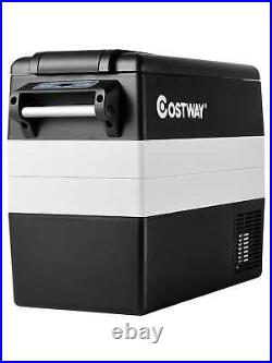 Costway 55 Quarts Portable Refrigerator Electric Car Cooler Compressor Freezer