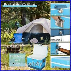 Creole Feast 54 Quart Portable Cooler 4-Day Ice Retention Chest Box Outdoor Camp