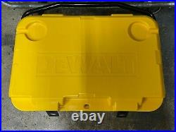 DeWalt 25qt Insulated Lunch Box Cooler DXC25QT Yellow drink work camp cold chest
