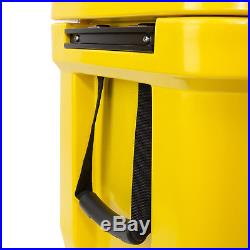DeWalt 65 Quart Roto Molded Insulated Lunch Box Portable Drink Cooler, Yellow