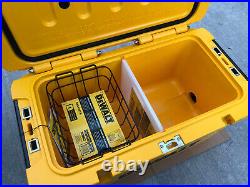 Dewalt DXC45QT 45 Quart Insulated Cooler w Basket + Cutting Board New in Box
