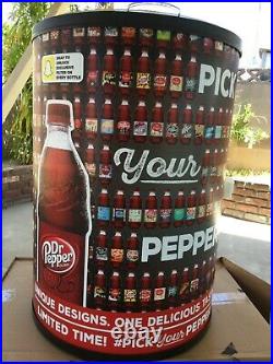 Dr Pepper Ice Barrel Cooler Brand New