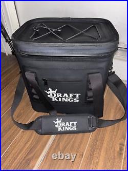 Draft Kings Large Carry Cooler 13 X 14 X 11 With Carry Strap (Black)