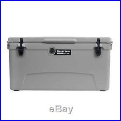 Driftsun 110 Quart Ice Chest / Heavy Duty Cooler / Commercial Insulation (Grey)