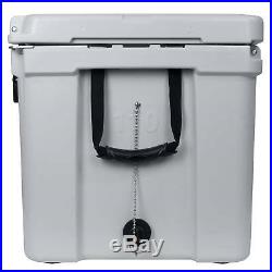 Driftsun 110 Quart Ice Chest / Heavy Duty Cooler / Commercial Insulation (Grey)