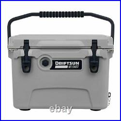 Driftsun 20qt Insulated Ice Chest Heavy Duty High Performance Roto-Molded C