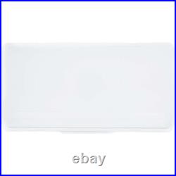 Driftsun Heavy Duty Portable 110 Quart Insulated Hardside Cooler, White