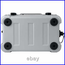 Driftsun Heavy Duty Portable 20 Quart Insulated Hard Ice Chest Cooler, Grey