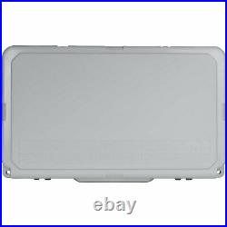 Driftsun Portable 45 Quart Insulated Hardside Ice Chest Cooler, Grey (Open Box)