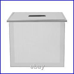 Drop In Ice Chest 21.2x16.8x17.6 Inch with Cover Stainless Steel Ice Cooler NEW