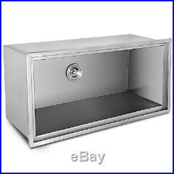 Drop In Ice Chest Bin 36X18 Wine Chiller Cooler Home Kitchen With Cover 304