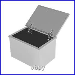 Drop In Ice Chest Bin Wine Chiller Cooler with Cover Home Kitchen 20''x20/16/14