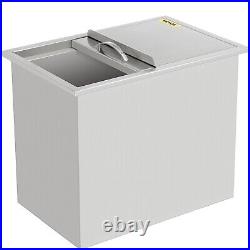 Drop-in Ice Chest Cooler 18x 12 304 Steel Bar Cafe Patio Cold Beer Bin Box 32