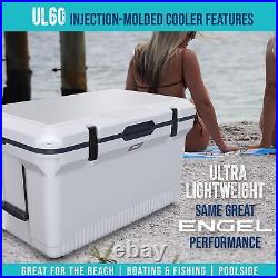 ENGEL 60 QT Ultra-Light Injection Molded Cooler Ice Chest Wire Basket Divider