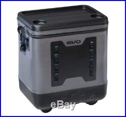 EVO Premium Rolling Cooler Leak Resistant Cooler with Wheels Telescopic Handle