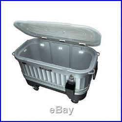 Ebay Cooler Ice Buckets For Party Rolling Illuminating Igloo Bar Chest 125 Qt