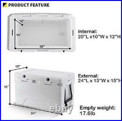 EchoSmile 25/30/35/40/75 Quart Rotomolded Cooler, 5 Days Protale Ice Cooler
