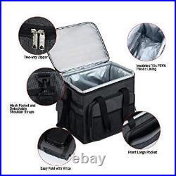 Electric Cooler Bag 25L with AC to DC Converter 12V DC for Vehicle and Home