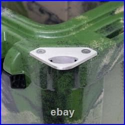 Elkton Outdoors Heavy Duty 110 Quart Roto Molded Insulated Cooler, Camo (Used)