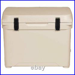 Engel Roto-Molded 50-Quart Portable Hard Drink Cooler, Coastal White